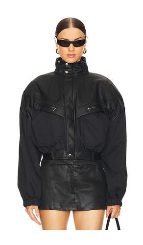 Aura Crop Bomber Jacket in . Size S, XL, XS, XXS - EAVES - Modalova