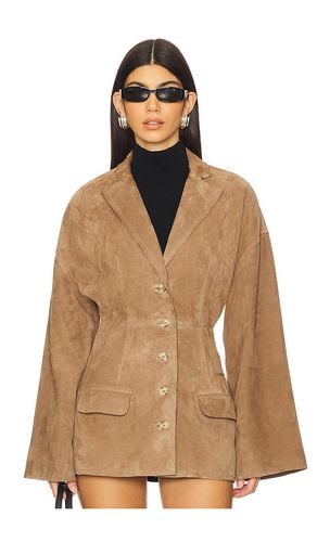 Salta Suede Jacket in . Size S, XL - EAVES - Modalova