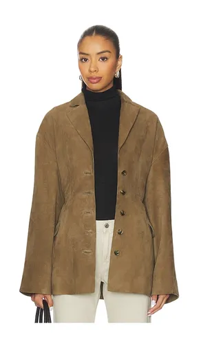 Salta Suede Jacket in . Size M. Also in XS, XXS - EAVES - Modalova