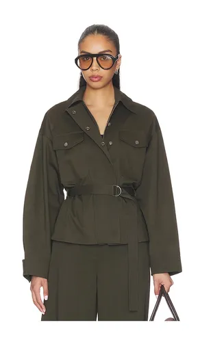 Lina Belted Jacket in . Size L. Also in M, XL, XS - EAVES - Modalova