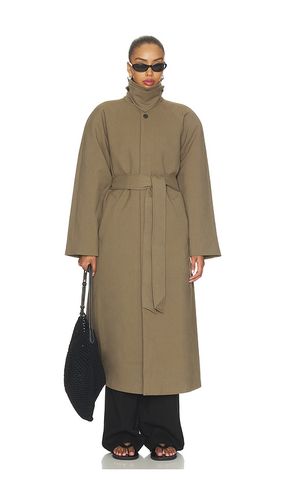 Keldan Classic Suiting Trench Coat in Brown. - size L (also in M, S, XL, XS, XXS) - EAVES - Modalova