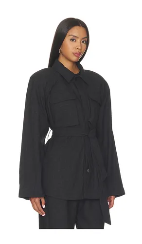 Keldan Classic Suiting Jacket in Black. - size L (also in M, S, XL, XS, XXS) - EAVES - Modalova