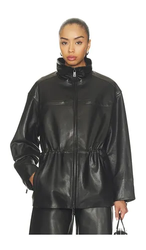 Niko Leather Parka Jacket in . Size L. Also in M, S, XL, XS, XXS - EAVES - Modalova