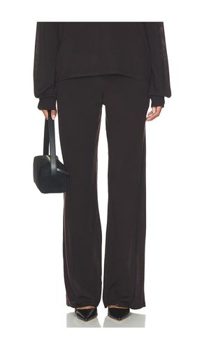 X Blake Evin Lucero Knit Pant in Chocolate. - size L (also in M, S, XL, XS, XXS) - EAVES - Modalova