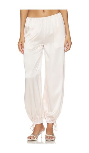 Dara Silk Pant in . - size L (also in M, S, XL, XS) - EAVES - Modalova