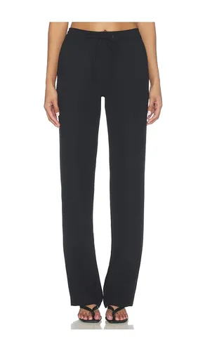 Brynn Polished Crepe Pant in . Size L. Also in M, S - EAVES - Modalova