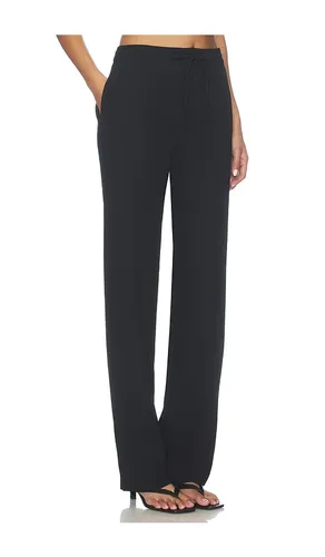 Brynn Polished Crepe Pant in . Size L. Also in M, S - EAVES - Modalova