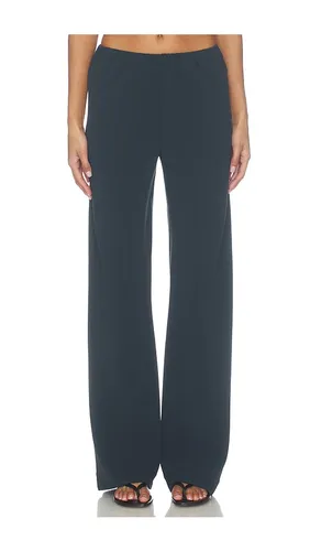 Loretta Crepe Bias Pant in Teal. - size XXS (also in XS, S, M, L, XL) - EAVES - Modalova