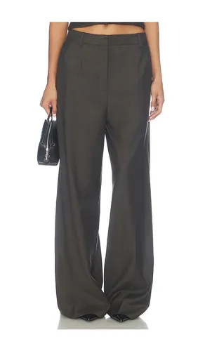 Dima Trouser in Brown. - size XXS (also in XS, S, M, L, XL) - EAVES - Modalova