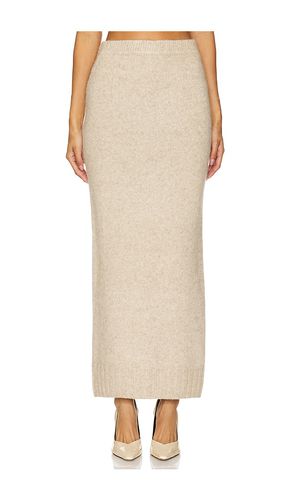 Amaya Knit Maxi Skirt in Ivory. - size L (also in M, S, XL) - EAVES - Modalova