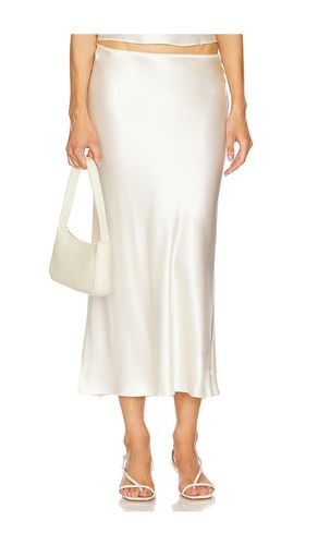 Chana Silk Midi Skirt in . - size L (also in XL) - EAVES - Modalova