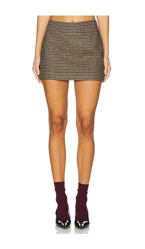 Stav Mini Skirt in Tan. - size L (also in M, S) - EAVES - Modalova