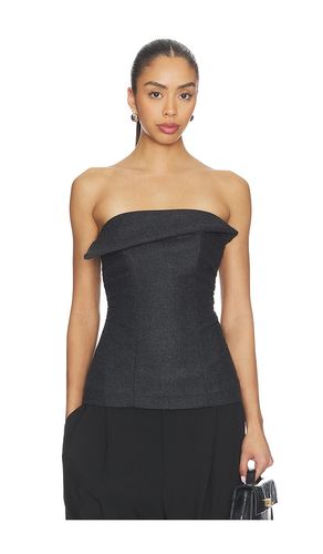 Helge Wool Flannel Structured Top in . Size L. Also in S, XS - EAVES - Modalova