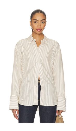 Tilda Shirt in White,Orange. - size L (also in M, S, XL, XS) - EAVES - Modalova