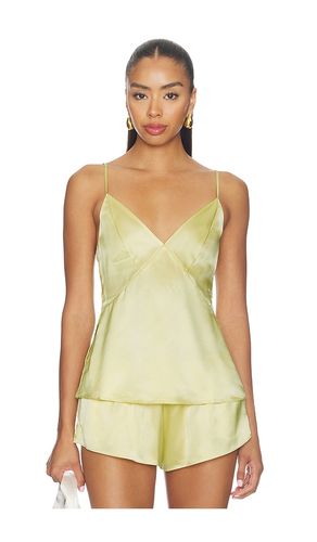 Dara Silk Top in . Taglia L. Also in M, S, XL - EAVES - Modalova