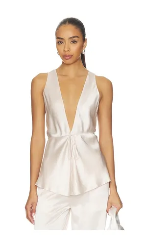 Anelie Silk Top in . Size L. Also in M, S, XL, XS - EAVES - Modalova