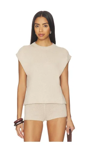 Cassian Knit Tee in Beige. - size L (also in M, S, XL) - EAVES - Modalova