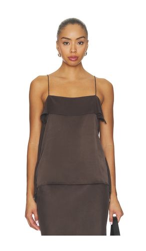 Emilia Washed Silk Top in . Taglia L. Also in M, S, XL, XS, XXS - EAVES - Modalova