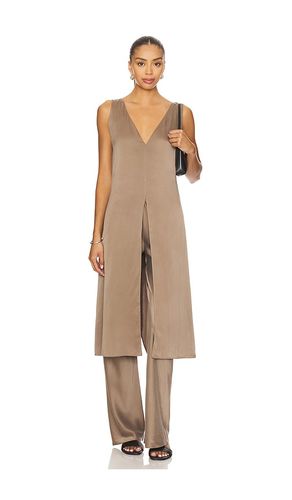 X Coco Nico Silk Tunic in Grey. - size L (also in M, S, XL, XS, XXS) - EAVES - Modalova