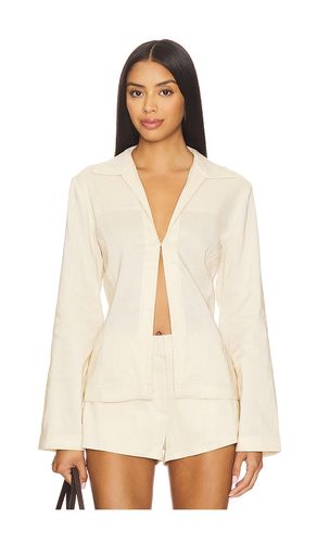 Iyla Shirt Jacket in Neutral. - size L (also in M, S, XL, XS, XXS) - EAVES - Modalova