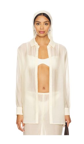 X Coco Ettore Top in Cream. - size M (also in S, XL) - EAVES - Modalova