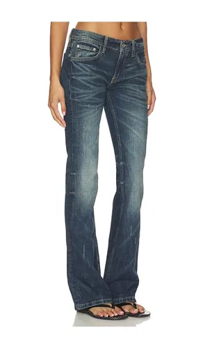 Maria Slim Bootcut Jean in Blue. - size 23 (also in 24, 25, 26, 27, 28, 29) - EB Denim - Modalova