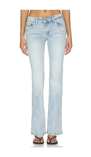 Maria Slim Bootcut Jeans in Blue. - size 25 (also in 29, 30) - EB Denim - Modalova