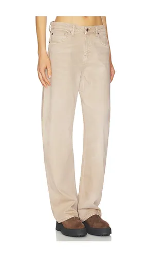 Alida Loose Bowed Jeans in Beige. - size 23 (also in 24, 28, 29, 30, 31) - EB Denim - Modalova