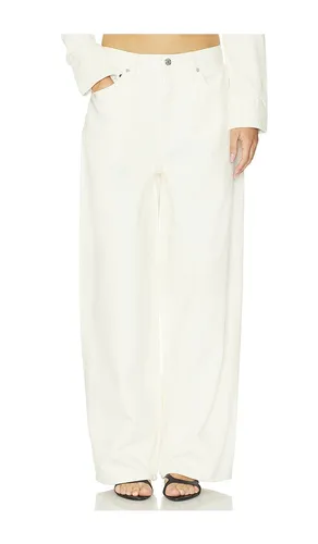 Brea Relaxed Baggy Jeans in White. - size 23 (also in 24, 25, 27) - EB Denim - Modalova