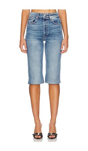 Chiara High Rise Capri in Denim-Medium. - size 23 (also in 24, 25, 26, 27, 28, 29, 30, 31) - EB Denim - Modalova