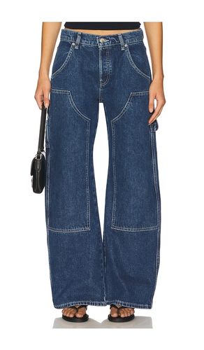 Enzo Double Knee Carpenter in Blue. - size 23 (also in 24, 25, 26, 27) - EB Denim - Modalova