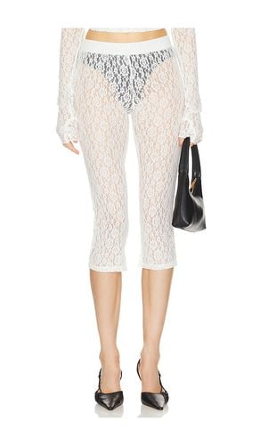 Lace Capri in White. - size L (also in M, S, XS) - EB Denim - Modalova