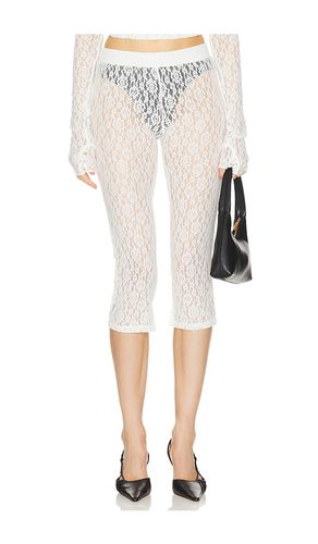 Lace Capri in White. - size L (also in S) - EB Denim - Modalova