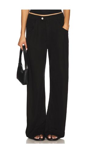 Eddie Bowed Linen Pant in . Taglia S. Also in XS - EB Denim - Modalova