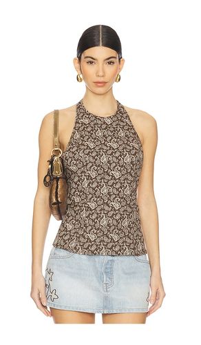 X revolve iris top in color chocolate size M (also in L) - EB Denim - Modalova