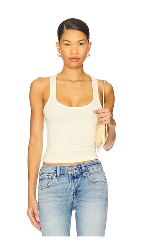Lucy Racer Back Tank in Yellow. - size L (also in XL) - EB Denim - Modalova