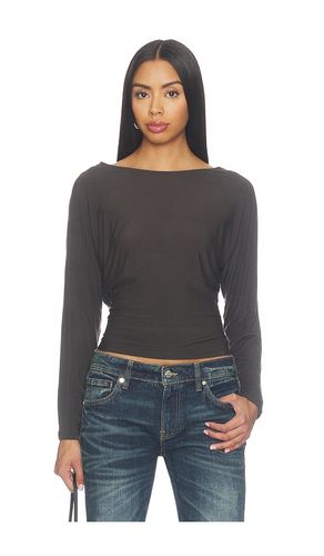 Zinnia Long Sleeve Top in Grey. - size L (also in M, S, XS) - EB Denim - Modalova