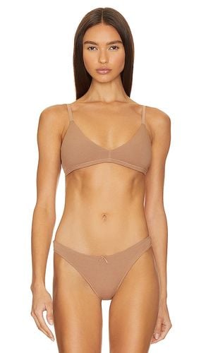 Pima Goddess Bra in Nude. - size S/M (also in XS/S) - eberjey - Modalova