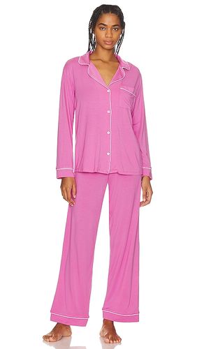 Gisele Modal Long Pj Set in Pink. - size L (also in M, S, XL, XS) - eberjey - Modalova