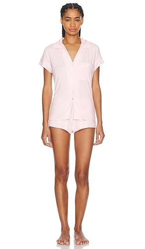 Gisele Shortie PJ Set in Pink. - size M (also in XL) - eberjey - Modalova