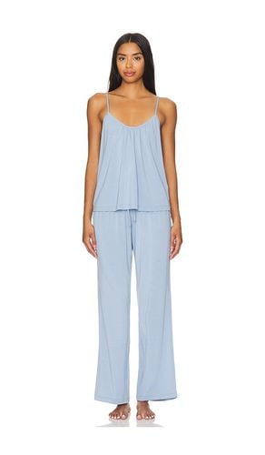 Gisele Cami & Pant PJ Set in Baby Blue. - size L (also in M, S, XL) - eberjey - Modalova