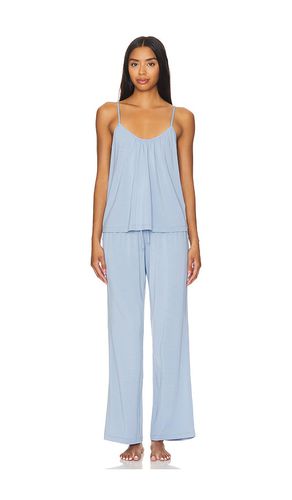 Gisele Cami & Pant PJ Set in Baby Blue. - size L (also in M, S, XL, XS) - eberjey - Modalova