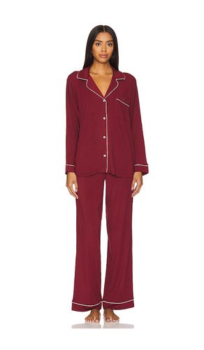 Gisele Long PJ Set in Burgundy. - size L (also in M, S, XL, XS) - eberjey - Modalova