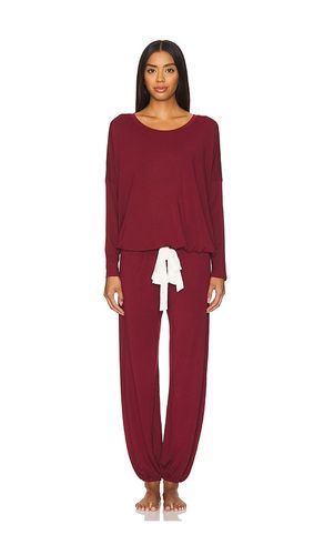 Gisele Slouchy Set in Burgundy. - size L (also in M) - eberjey - Modalova