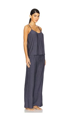 Gisele Printed Cami And Pant Set in Navy. - size M (also in S, XS) - eberjey - Modalova