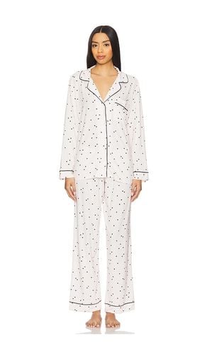 Gisele Printed Long Pj Set in Blush. - size L (also in M, S, XL, XS) - eberjey - Modalova