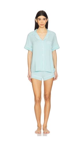 Gisele Relaxed Short Pj Set in Blue. - size L (also in M, S, XL, XS) - eberjey - Modalova