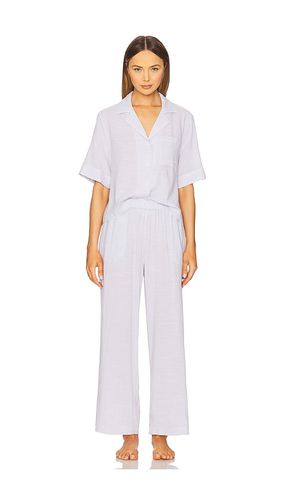 Nautico Relaxed Short Sleeve Pant PJ Set in . - size M (also in S, XS) - eberjey - Modalova