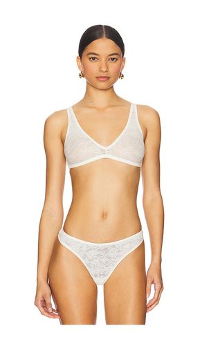 Recycled Lace Plunge Bralette in . - size L (also in M, S, XL, XS) - eberjey - Modalova