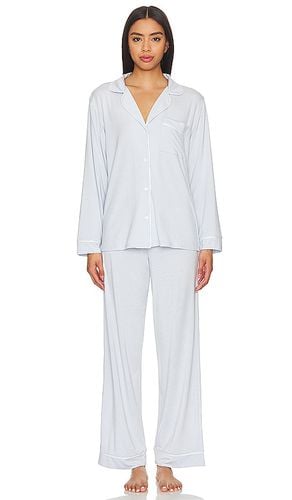 Gisele Long PJ Set in Baby Blue. - size M (also in L, S, XL, XS) - eberjey - Modalova